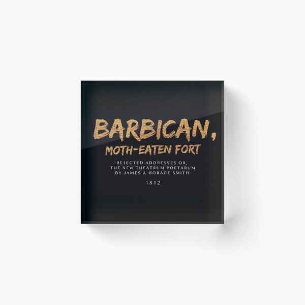 Item preview, Barbican, moth-eaten fort designed and sold by jonfun1.