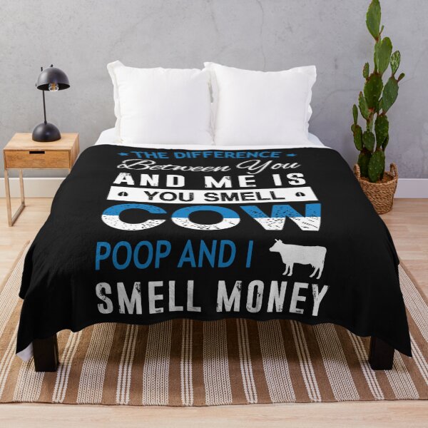 Item preview, The diffeerence between you and me is you smell cow poop and i smell money designed and sold by Titmit.