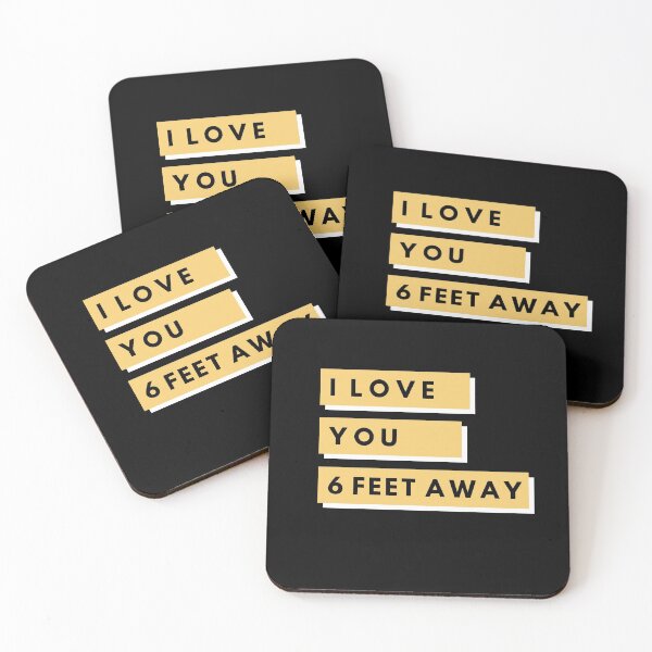 Item preview, I Love You Six Feet Away - Funny designed and sold by youngdstag.