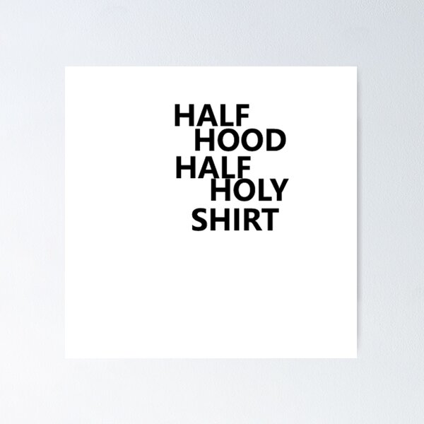 Item preview, Half Hood Half Holy Essential T-Shirt designed and sold by aladden.