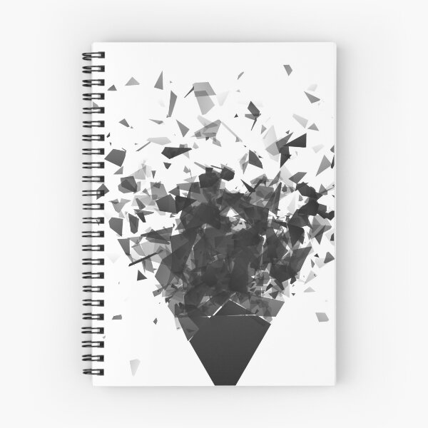 Item preview, Shatter and destruction dark triangle with explosion effect designed and sold by Qitchup.