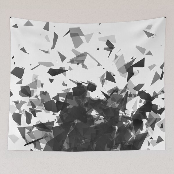 Item preview, Shatter and destruction dark triangle with explosion effect designed and sold by Qitchup.