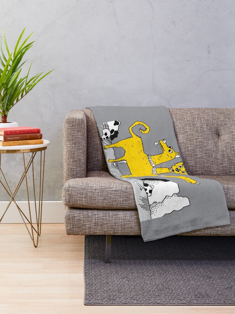 Thumbnail 2 of 6, Throw Blanket, Cerberus designed and sold by Ruta.