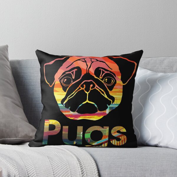Item preview, Atardecer Pugs designed and sold by MoreTee.
