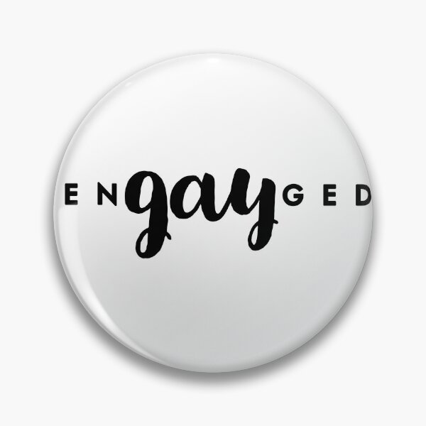 Artikelvorschau, Engayged gay wedding funny wedding tshirt gay be gay entworfen und verkauft von Tropical Blood.