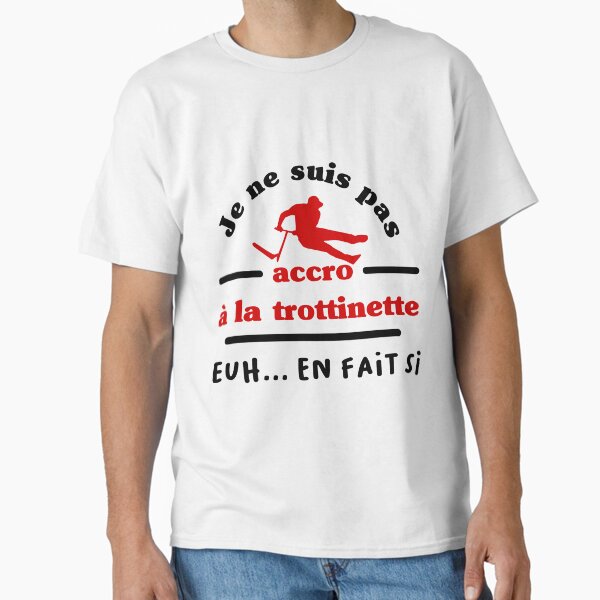 Item preview, Je ne suis pas accro à la trottinette designed and sold by saturdayride.
