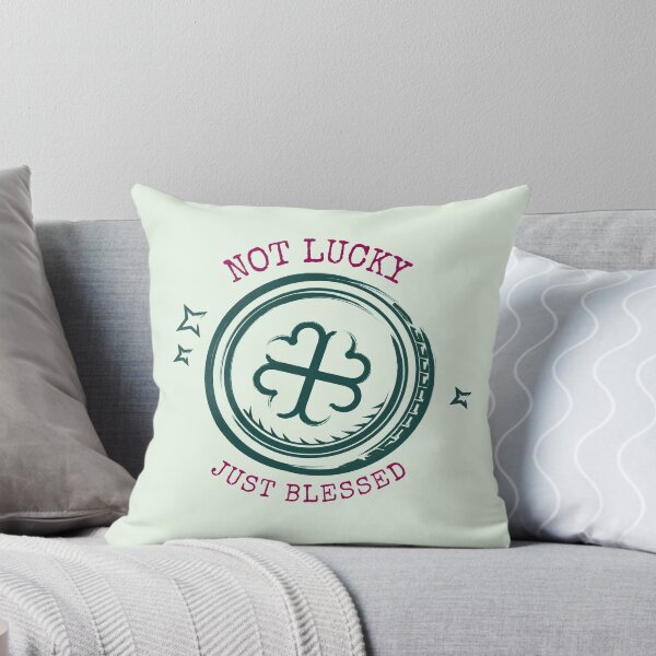 Item preview, Not Lucky Just Blessed designed and sold by Wachi-A.