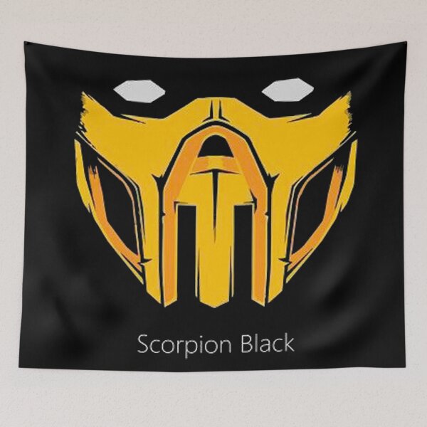 Item preview, Mortal Kombat Scorpion Black Backround designed and sold by Shinobi23.