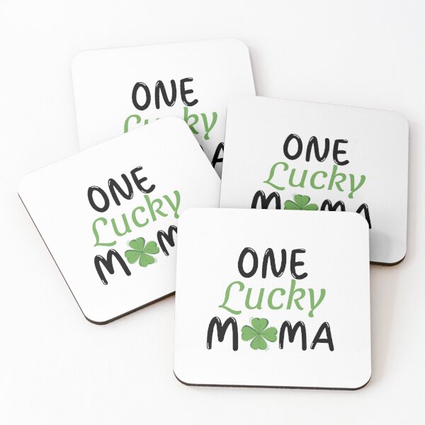 Item preview, One Lucky Mama cute St Patrick's Day design  designed and sold by HolidayTees.