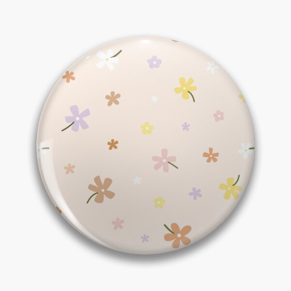 Item preview, Patrón de flor de prado de primavera designed and sold by ButterandCheese.