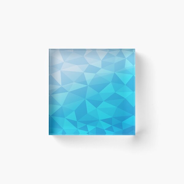 Item preview, Low Poly Geometrical Clear Blue Sky Gradient designed and sold by Printend _.