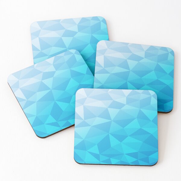 Item preview, Low Poly Geometrical Clear Blue Sky Gradient designed and sold by Printend _.
