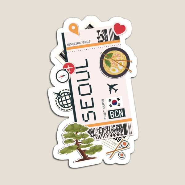 Item preview, Flight ticket Seoul - first class travel designed and sold by Shirtey.