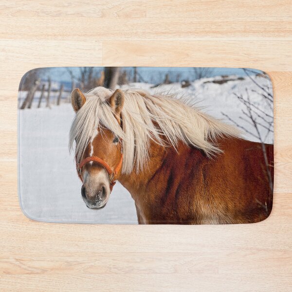 Item preview, Belgian Horse In Winter designed and sold by Michael Cummings.