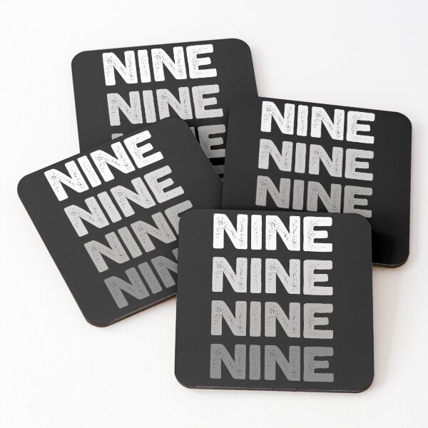 Item preview, 9th Kids Birthday, Adults Favorite Number Nine, Sports Grey designed and sold by The Princess Saves Herself.