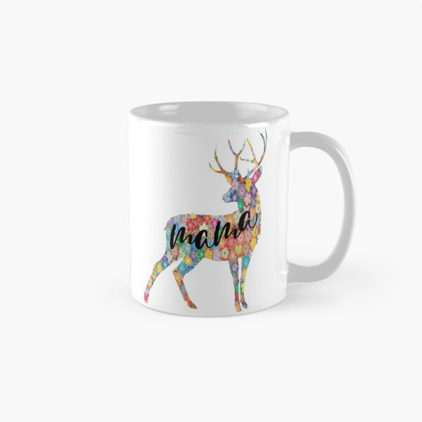 Item preview, MAMA DEER FLORAL designed and sold by HappyArts90.