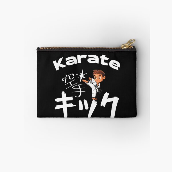 Item preview, Cute, Cool Karate Kick Kid with Japanese writing designed and sold by Click-Like.