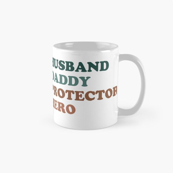 Item preview, HUSBAND, DADDY, PROTECTOR, HERO designed and sold by SerenaMinimal.