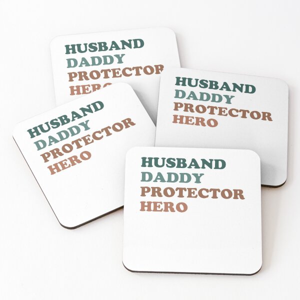Item preview, HUSBAND, DADDY, PROTECTOR, HERO designed and sold by SerenaMinimal.