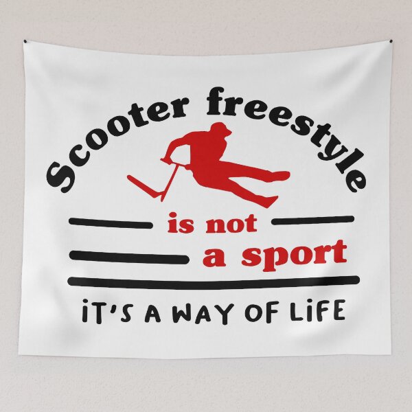 Item preview, Scooter freestyle is not a sport,it's a way of life designed and sold by saturdayride.