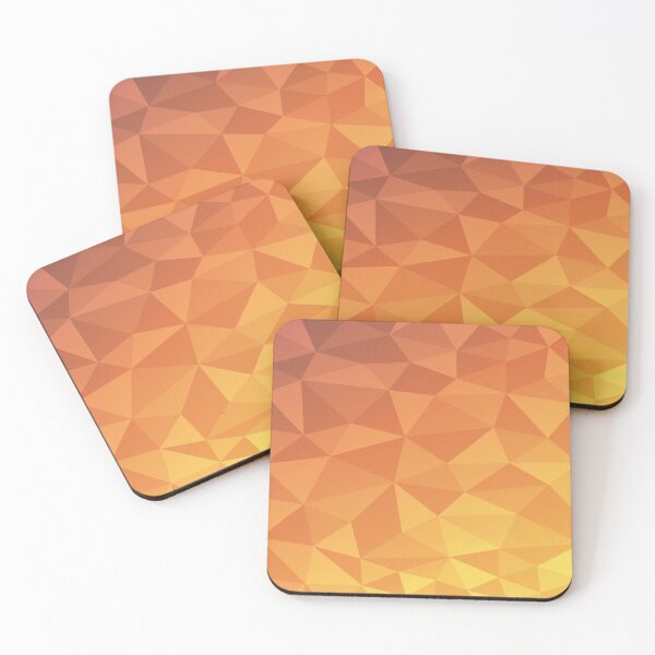 Item preview, Low Poly Geometrical Sunshine Color Gradient designed and sold by Printend _.