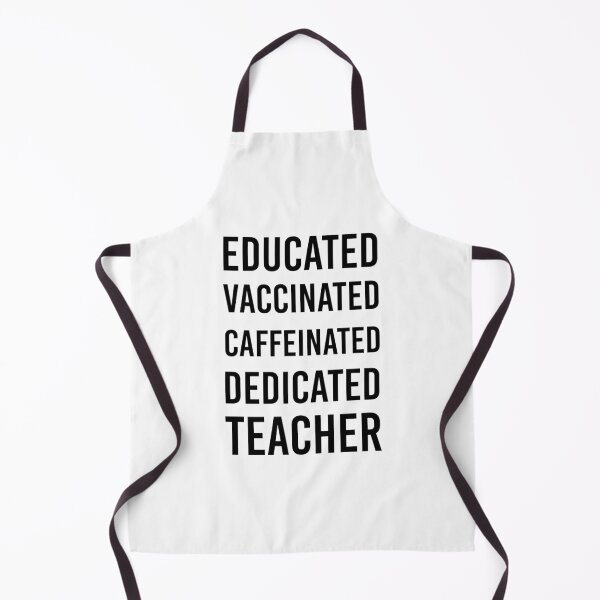 Item preview, Educated Vaccinated Caffeinated Dedicated Teacher Trensing Gift For Teachers designed and sold by Yecool.