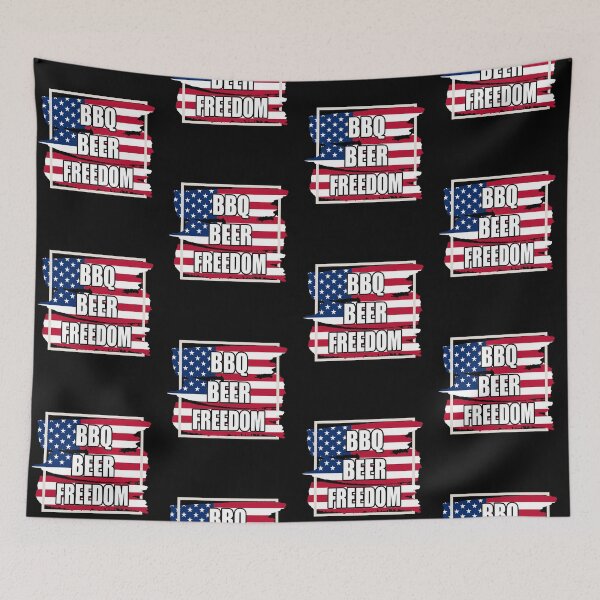 Item preview, BBQ BEER FREEDOM designed and sold by MoonsmileProd.