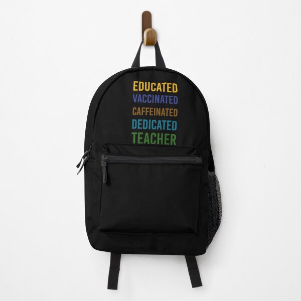 Item preview, Educated Vaccinated Caffeinated Dedicated Teacher Trensing Gift For Teachers designed and sold by Yecool.