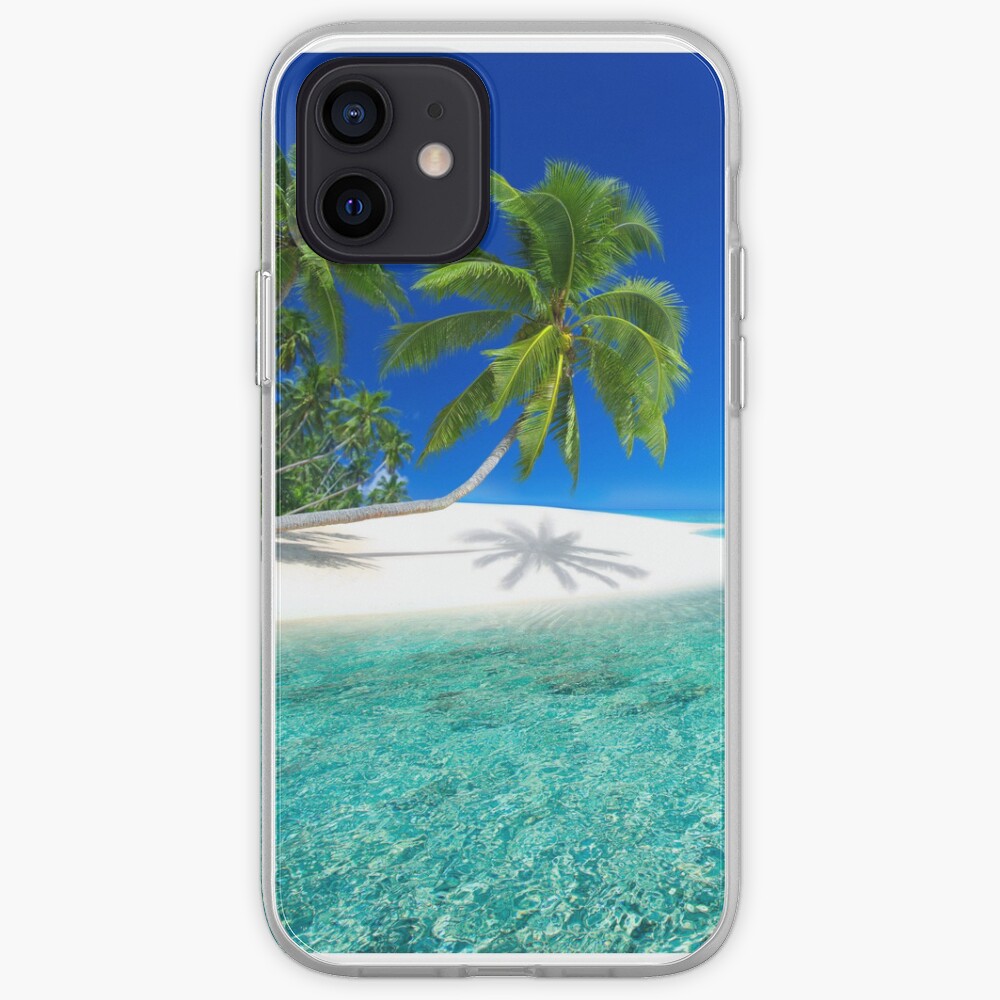 Postcard from the Anse Lazio beach - Praslin island, Seychelles iPhone Case & Cover