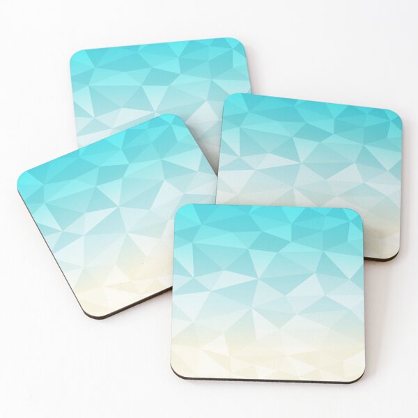 Item preview, Low Poly Geometrical Beach Color Gradient designed and sold by Printend _.
