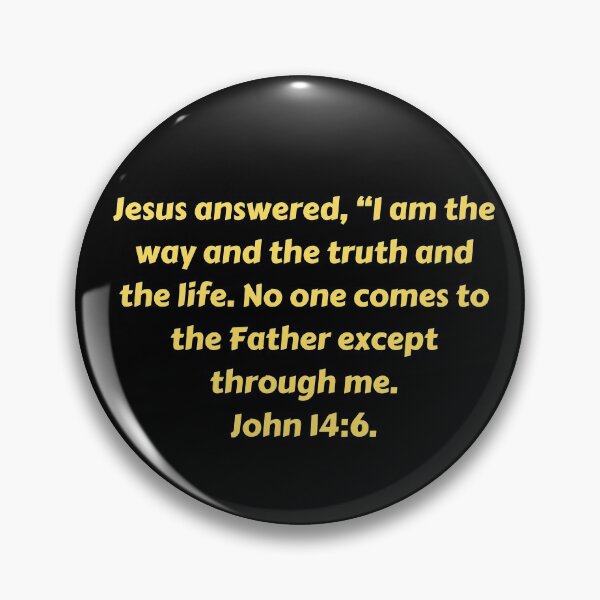 Item preview, Bible Verse John 14:6 designed and sold by Prayingwarrior.