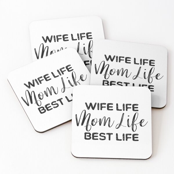 Item preview, Wife Life Mom Life Best Life - Christmas Gift for Wife - Wife Mom Boss - Unisex Sizing, Mum gift - Mothers Day Gift designed and sold by ambaart.