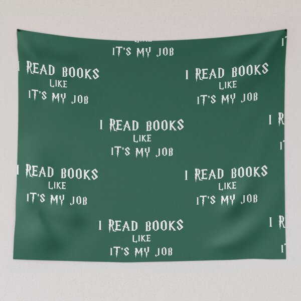 Item preview, I READ BOOKS LIKE IT'S MY JOB designed and sold by Ninanirvana.