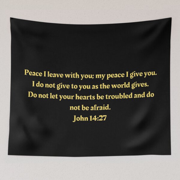 Item preview, Bible Verse John 14:27 designed and sold by Prayingwarrior.