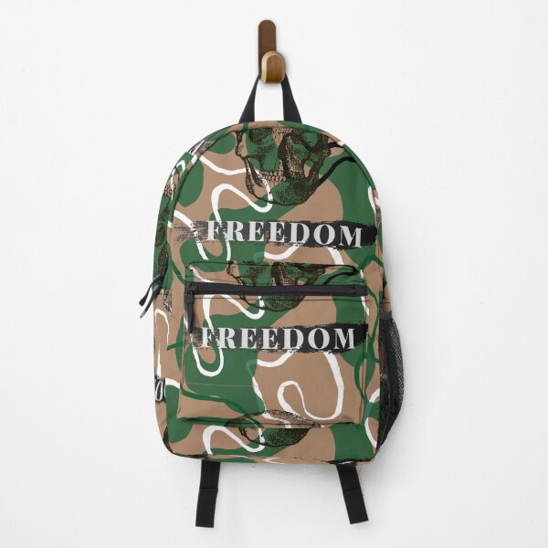 Item preview, army us marines camo skull green black freedom designed and sold by KALLAUTO.
