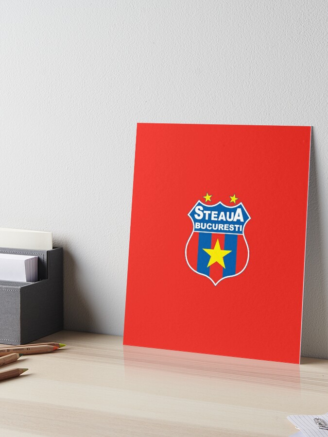 Steaua Bucharest Art Board Print for Sale by nextgoalwins