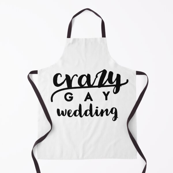 Item preview, Crazy wedding gay wedding tshirt designed and sold by Tropical Blood.