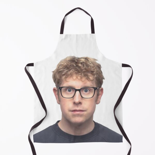 Item preview, Josh Widdicombe wears glasses designed and sold by manlikecomedy.