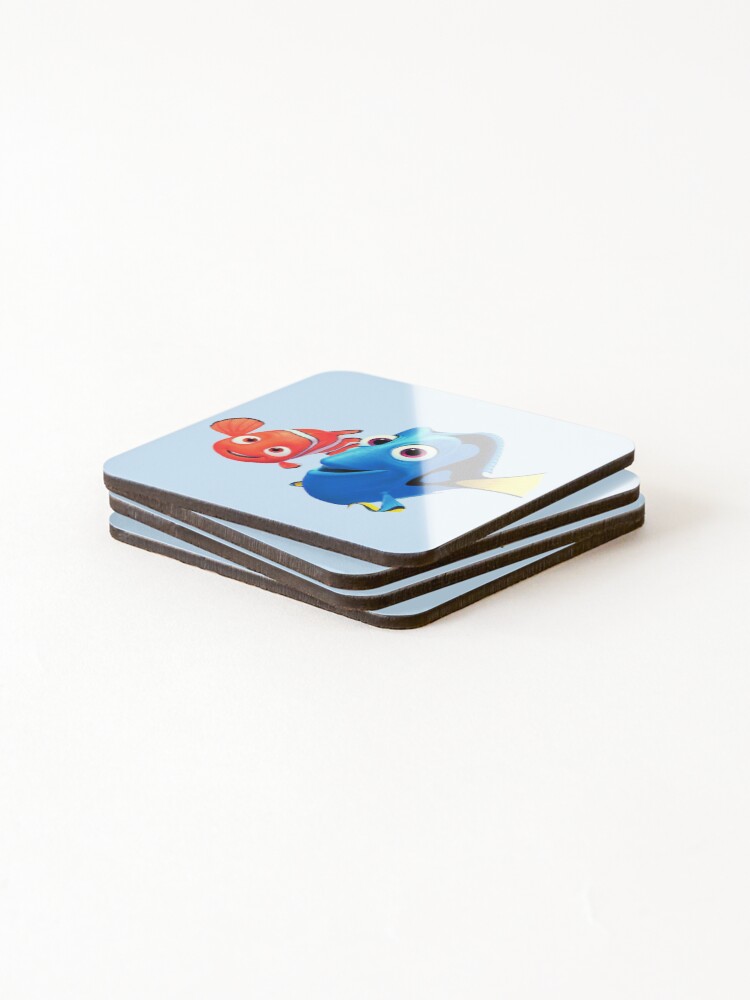 Thumbnail 4 of 5, Coasters (Set of 4), Finding nemo. designed and sold by TheGoToStore.