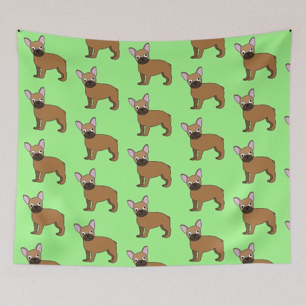 Item preview, Tan French Bulldog Frenchie designed and sold by CaitlinsPetDrawings.