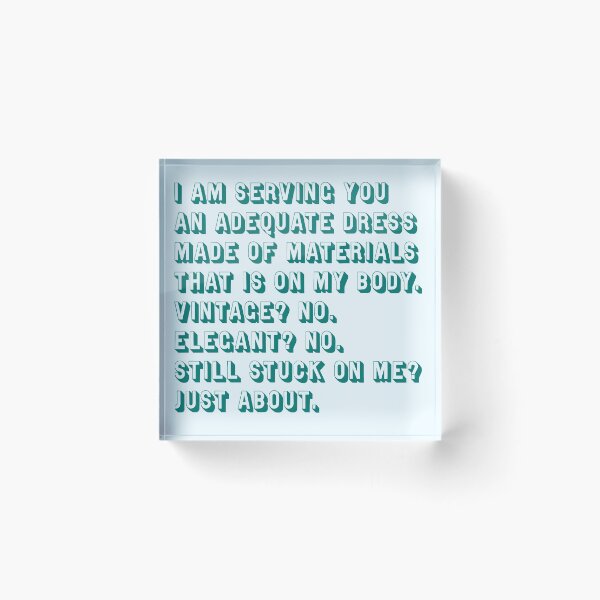 Item preview, Tia Kofi Full Runway Quote designed and sold by miesseyoulater.