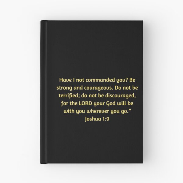Item preview, Bible Verse Joshua 1:9 designed and sold by Prayingwarrior.