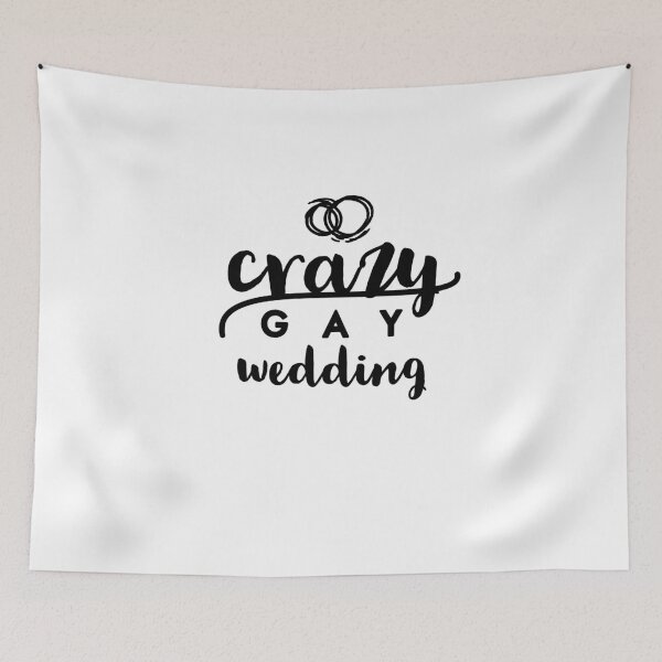 Item preview, Crazy wedding fat best gay weddings present wedding  designed and sold by Tropical Blood.