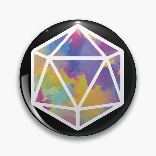 Item preview, Acuarela D20 designed and sold by DungeonRollers.