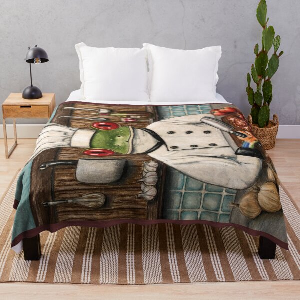 Item preview, Frog Chef designed and sold by GardenPartyArt.
