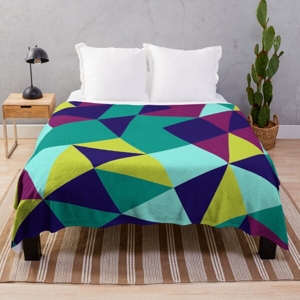 Item preview, abstract triangle pattern with various colour 2 by mikzack designed and sold by mikzack.