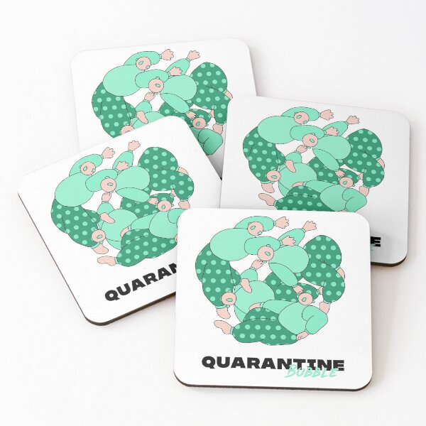 Item preview, Quarantine bubble GREEN designed and sold by MarcinkuGreta.