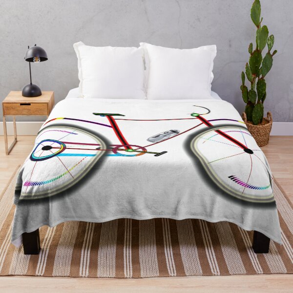Bicycle Throw Blanket