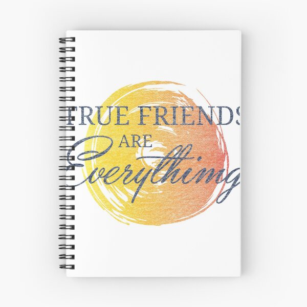 Item preview, True Friends Are Everything - Typography Quote Design designed and sold by isko1977.