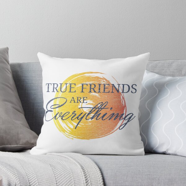 Item preview, True Friends Are Everything - Typography Quote Design designed and sold by isko1977.